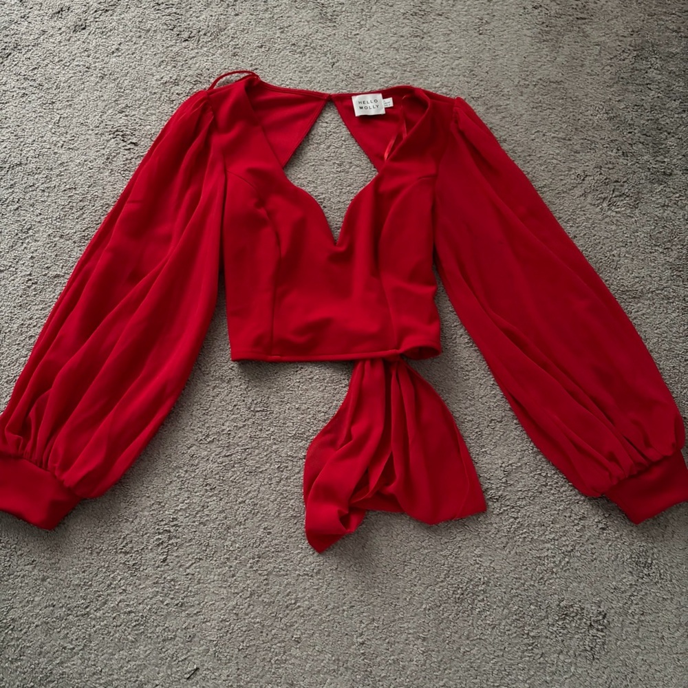 Hello Molly “Night Train Crop Top” - Picture 3 of 5